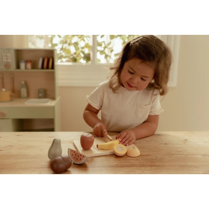 Frutas de Madera para cortar