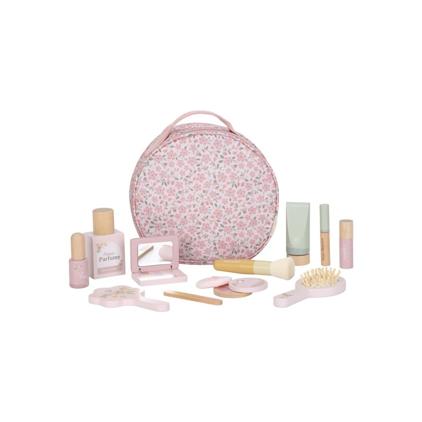 Estuche de Maquillaje de Madera