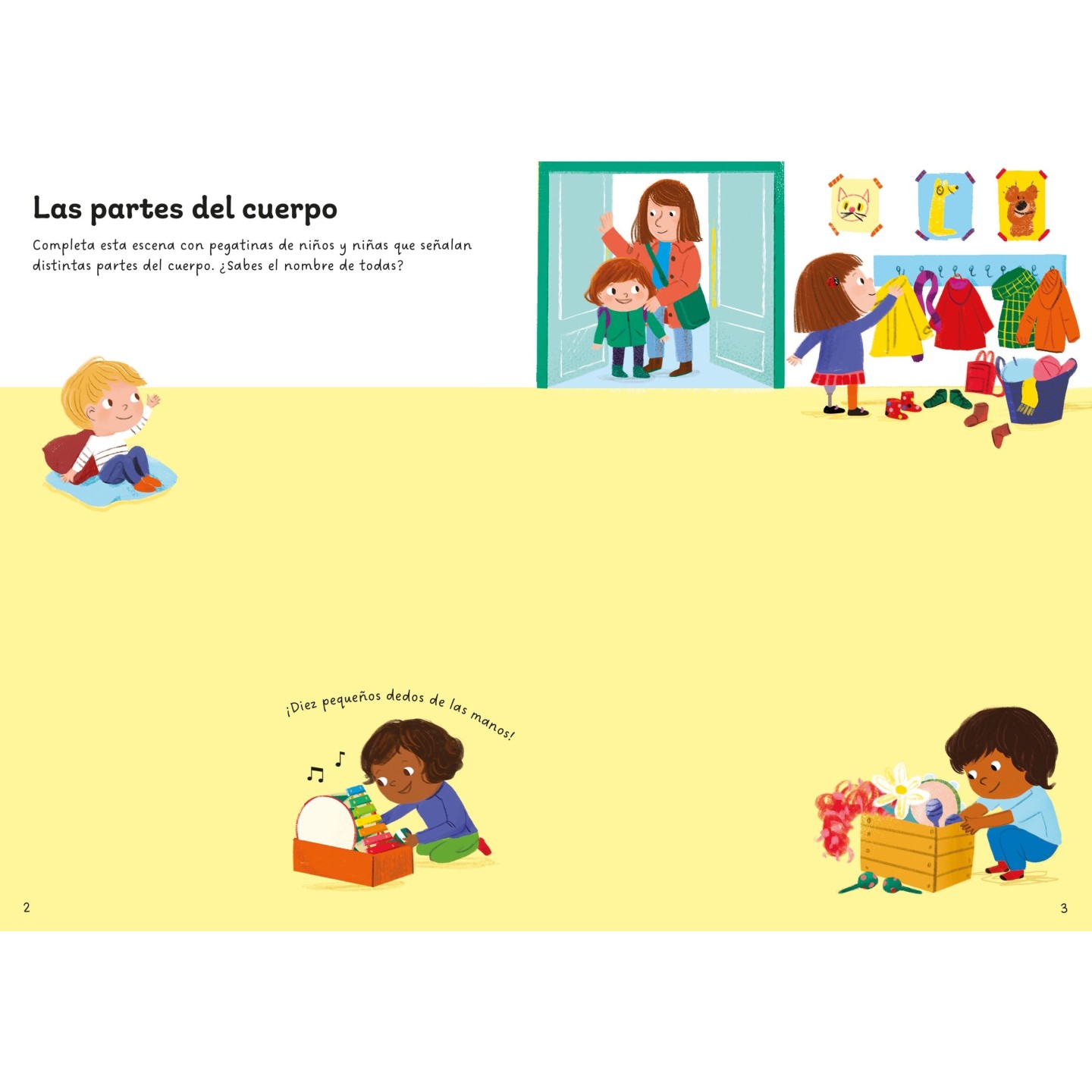 Mi primer libro de pegatinas - Así es mi cuerpo