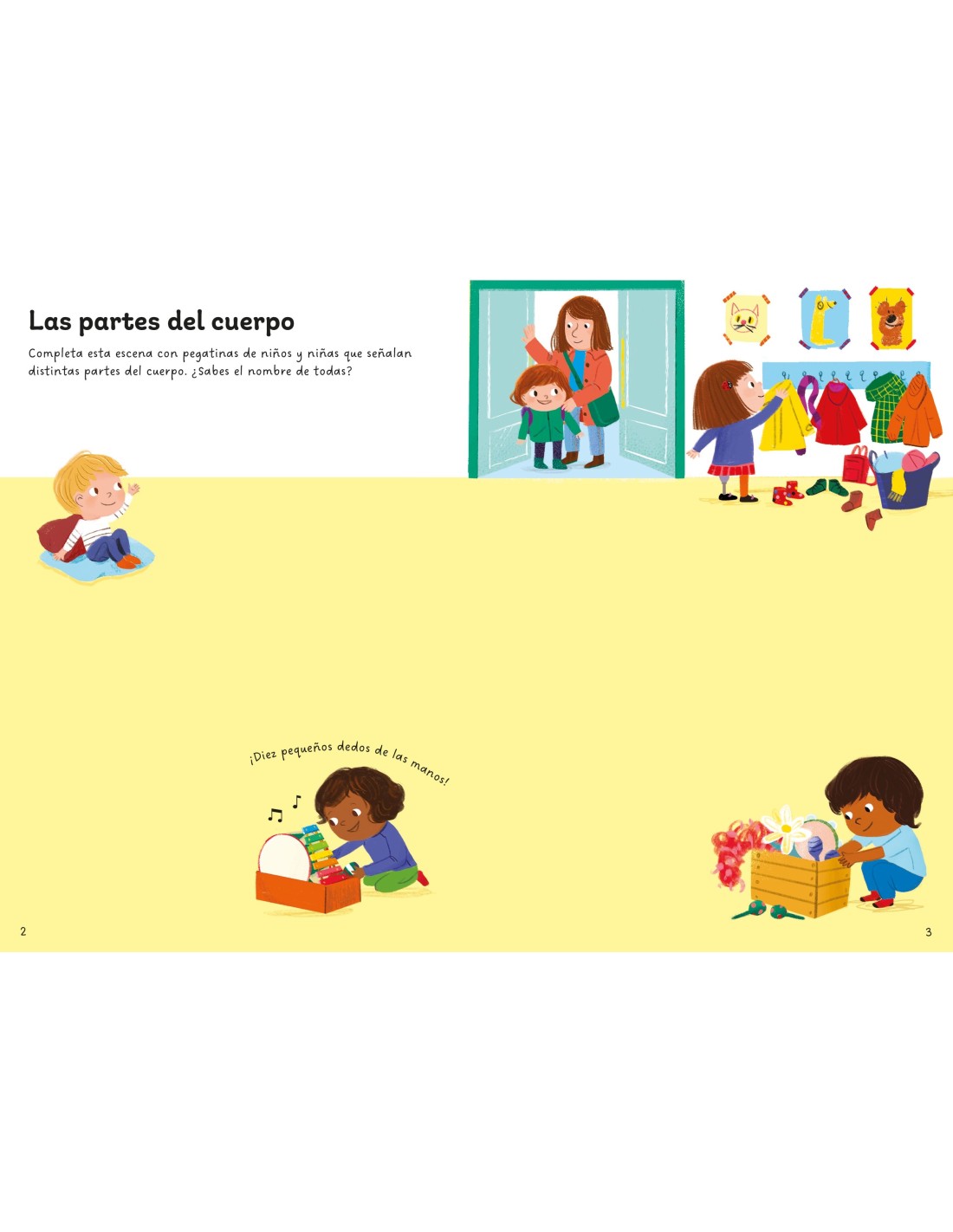Mi primer libro de pegatinas - Así es mi cuerpo
