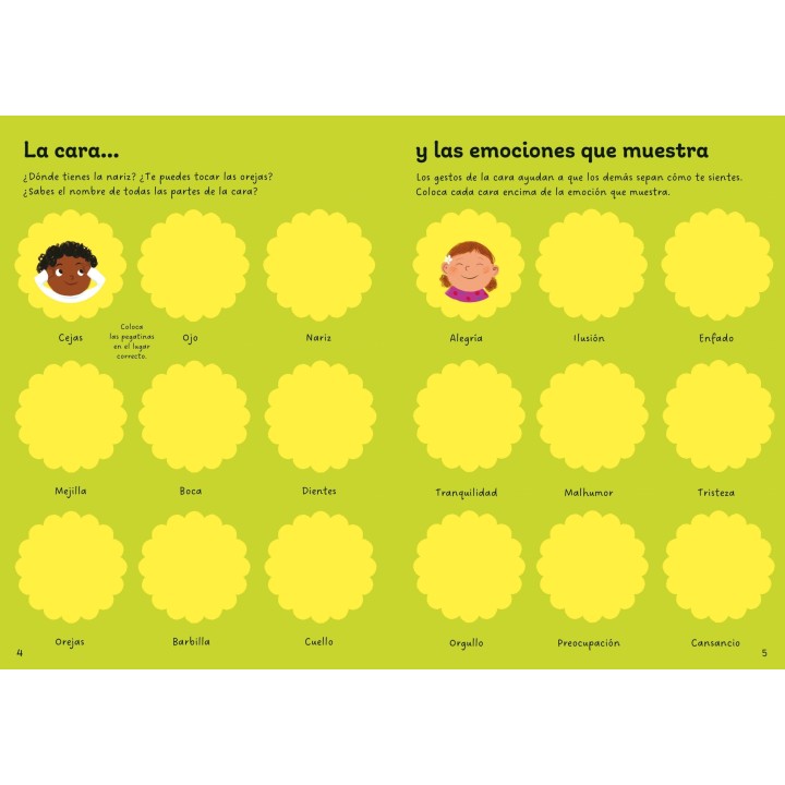 Mi primer libro de pegatinas - Así es mi cuerpo