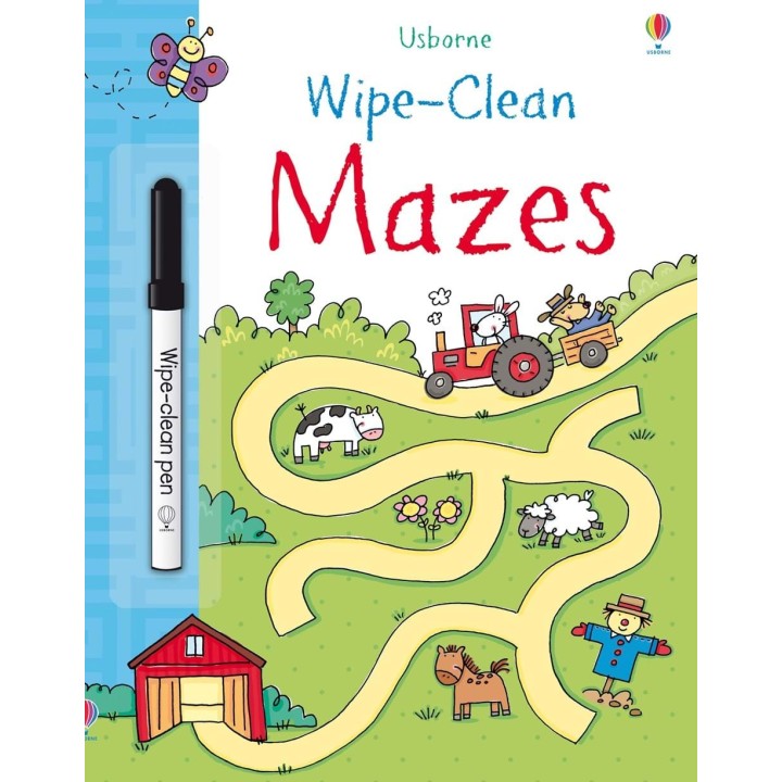 Wipe-Clean Mazes