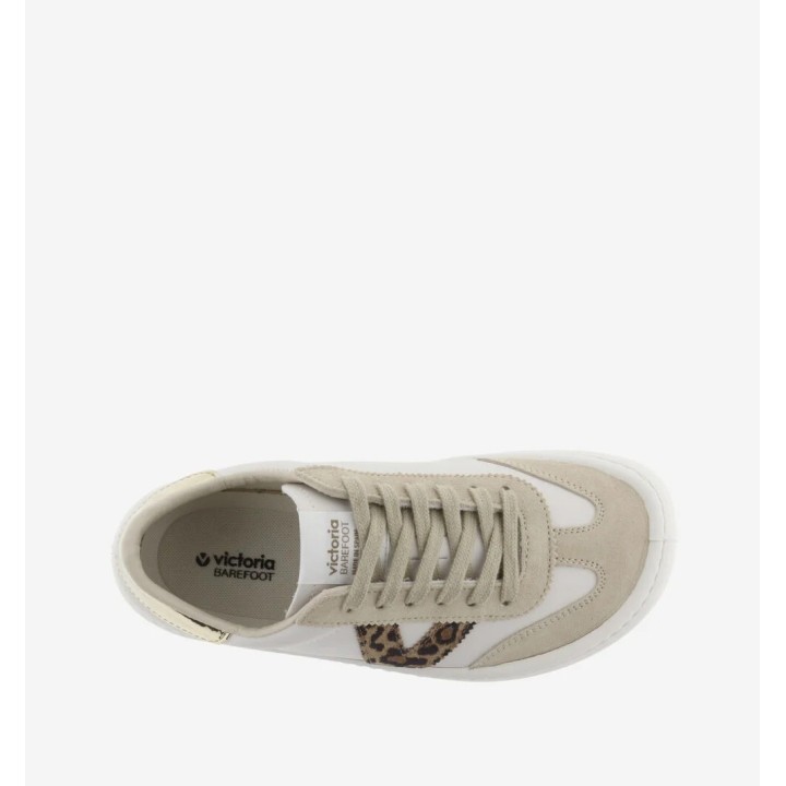 Olmo Barefoot Adultos Efecto Piel y Serraje Fantasía Beige