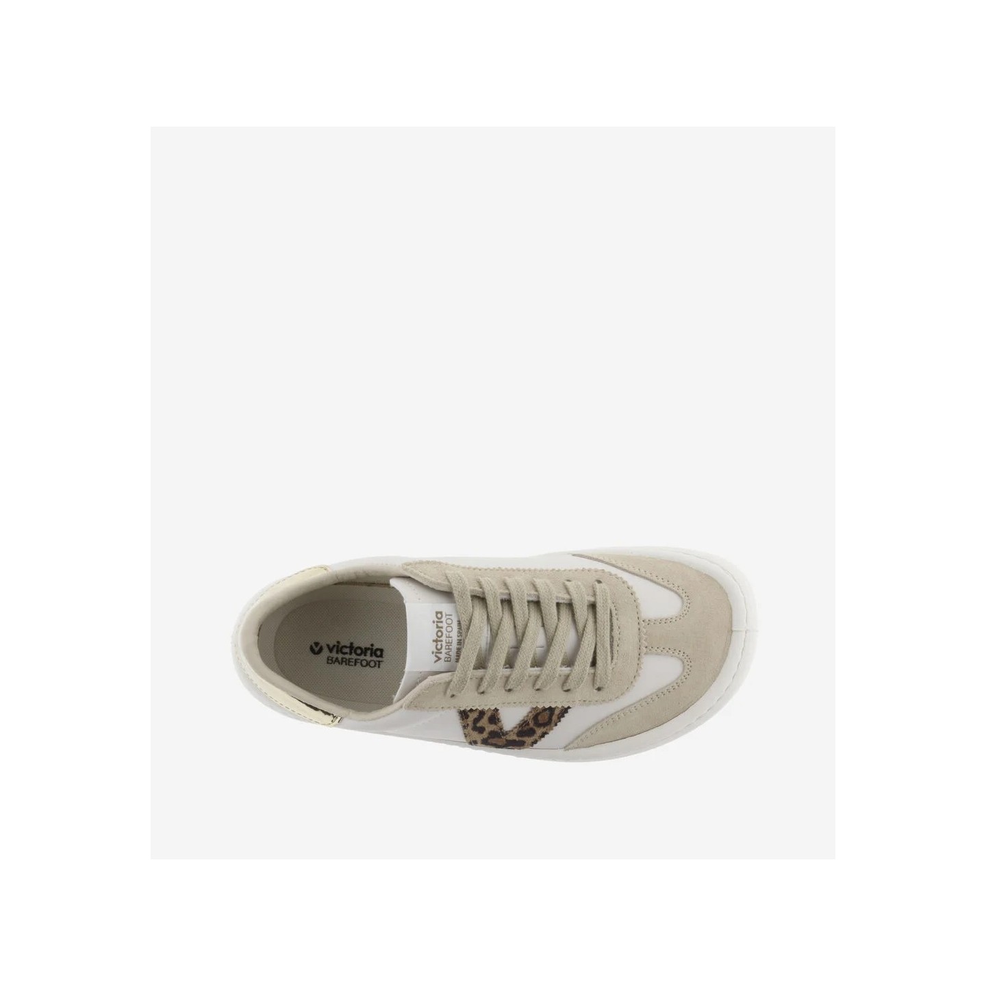 Olmo Barefoot Adultos Efecto Piel y Serraje Fantasía Beige