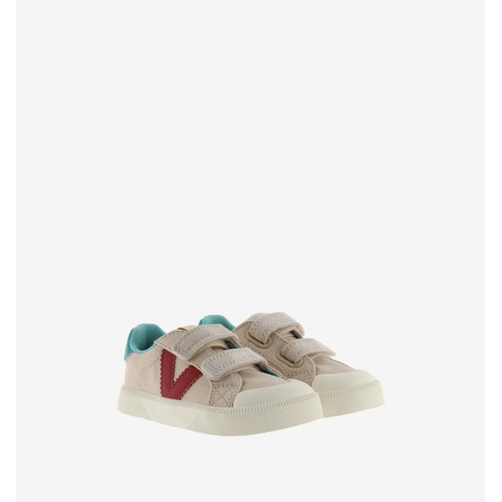 Oliver Barefoot Niñ@s Tiras Lona Multicolor Beige