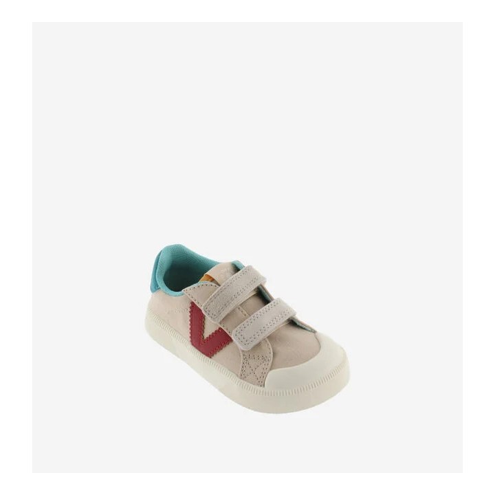 Oliver Barefoot Niñ@s Tiras Lona Multicolor Beige