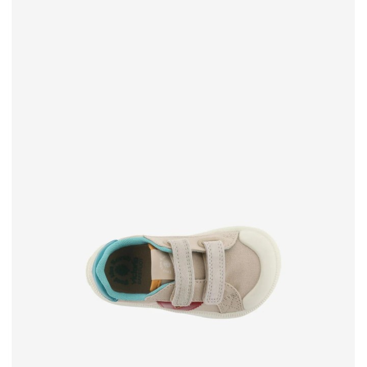 Oliver Barefoot Niñ@s Tiras Lona Multicolor Beige