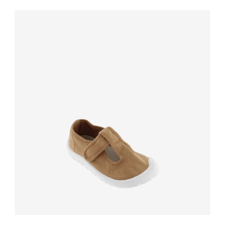 Bosco Barefoot Niñ@s Sandalia Lona Caramelo