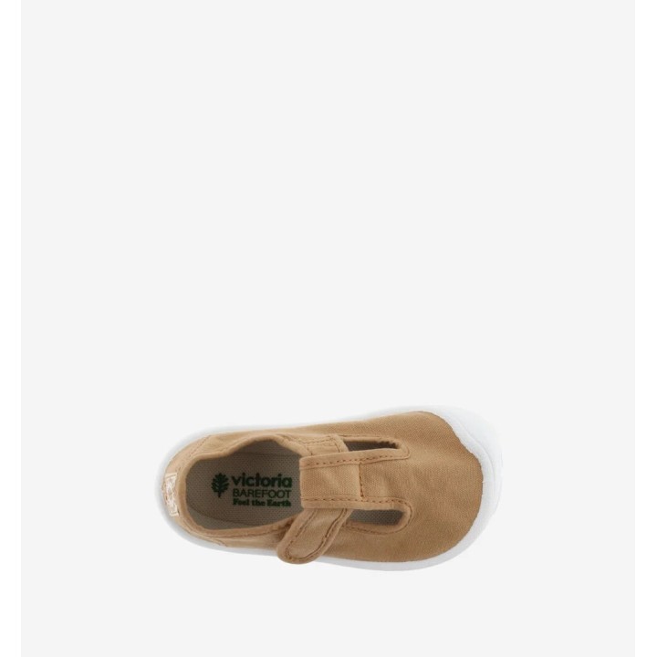 Bosco Barefoot Niñ@s Sandalia Lona Caramelo