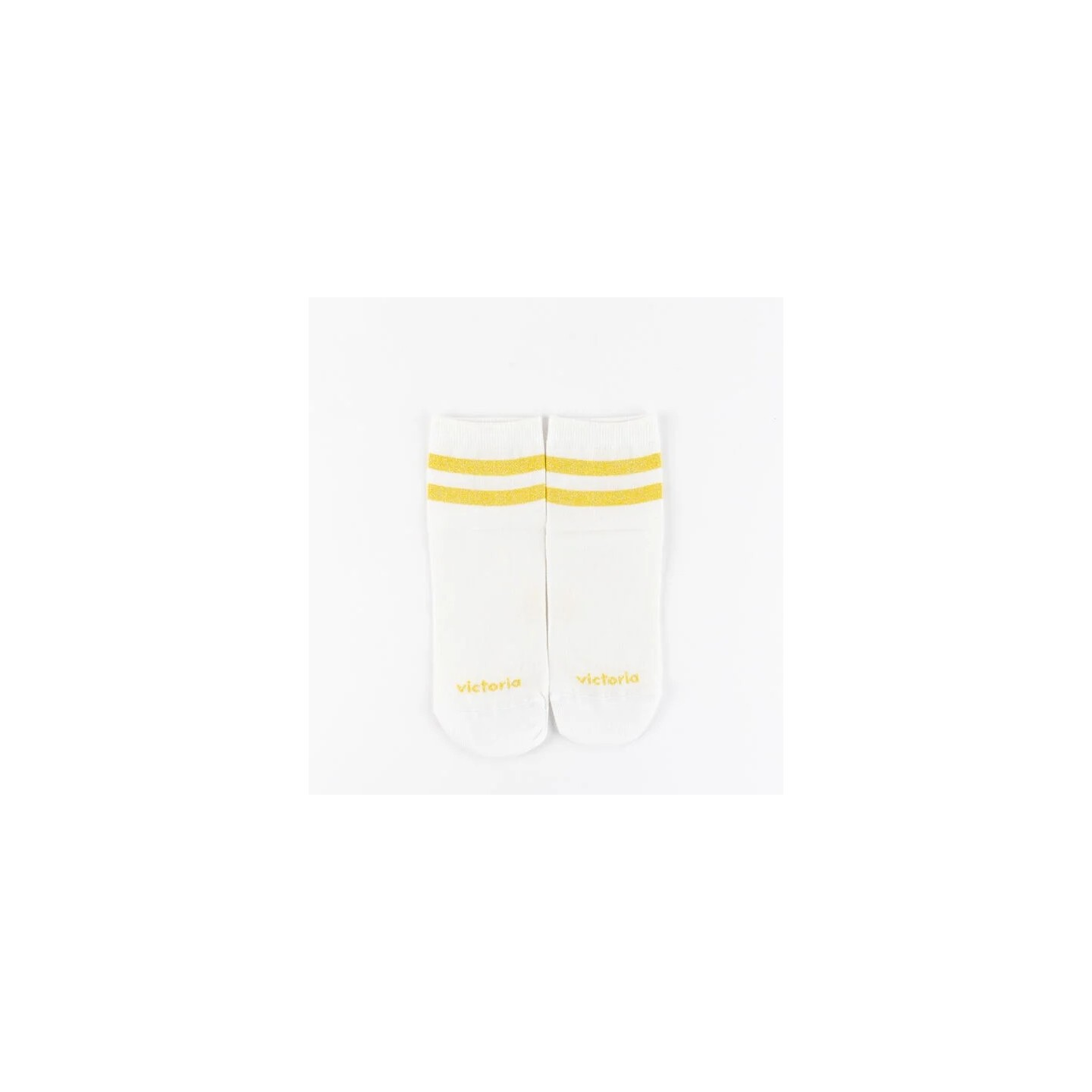 Calcetín Barefoot Algodón Adultos Rayas Amarillos Talla 36-40