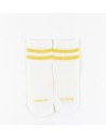 Calcetín Barefoot Algodón Adultos Rayas Amarillos Talla 36-40