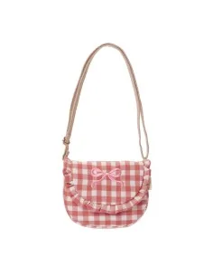Bolso Gingham Rosa