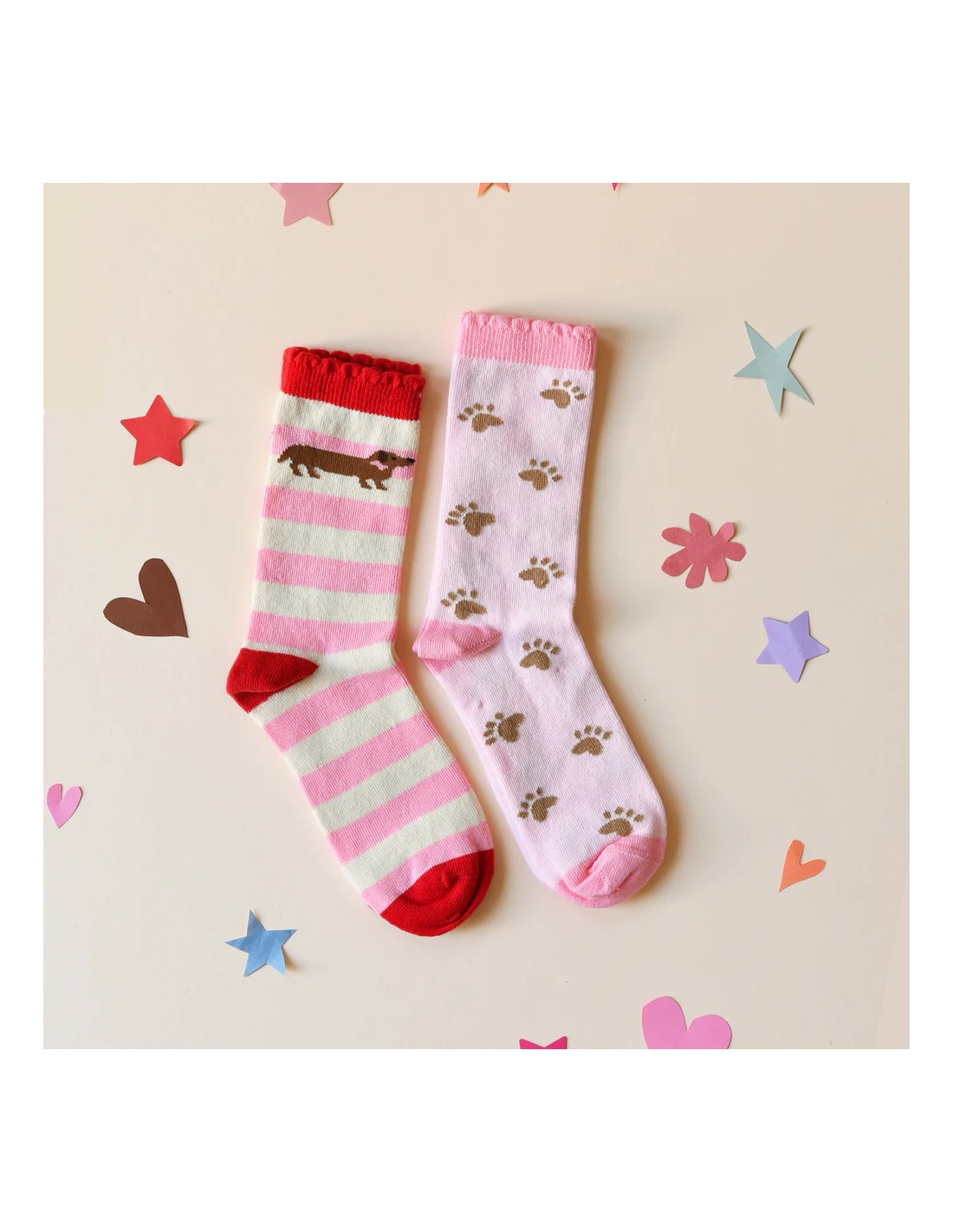 Calcetines Perro Salchicha 6-8 Años