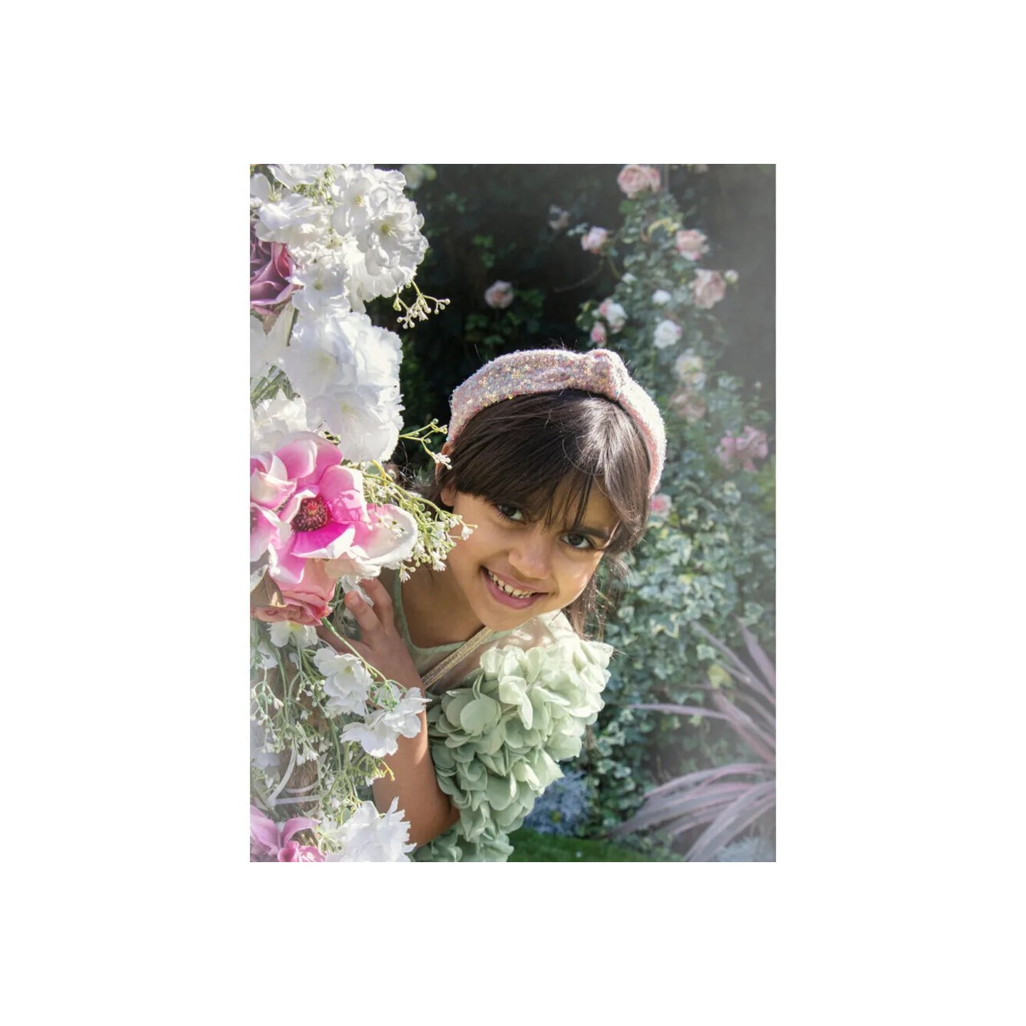 Diadema Sequin Knotted