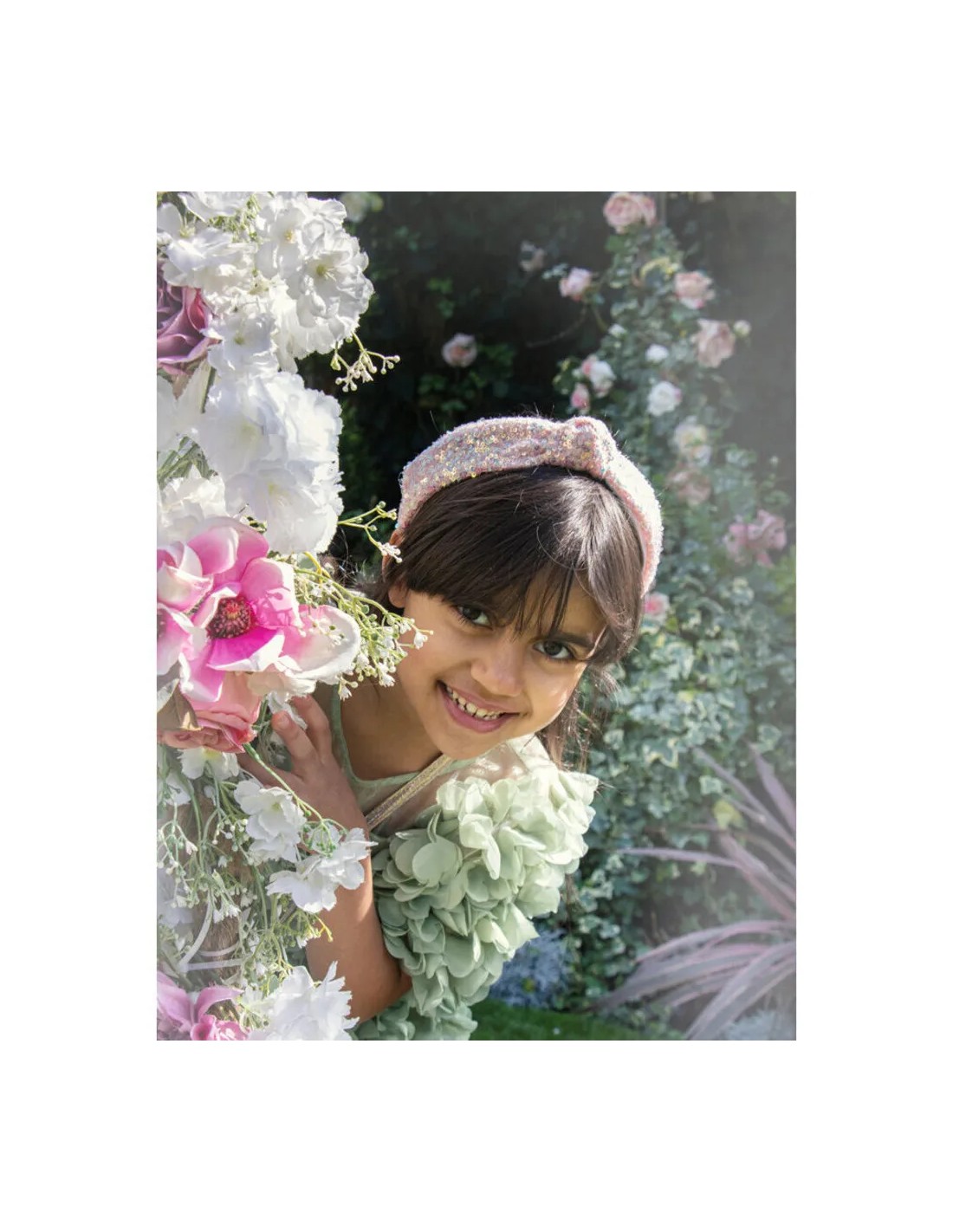 Diadema Sequin Knotted