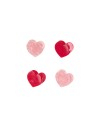 4 Pinzas Love Heart