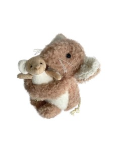 Peluche Ratoncita Camelia con su Bebé 20 cm