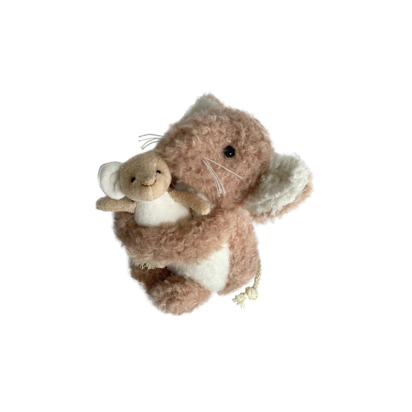 Peluche Ratoncita Camelia con su Bebé 20 cm