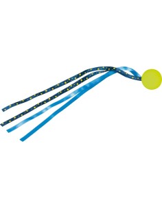 Pelota saltarina con cintas
