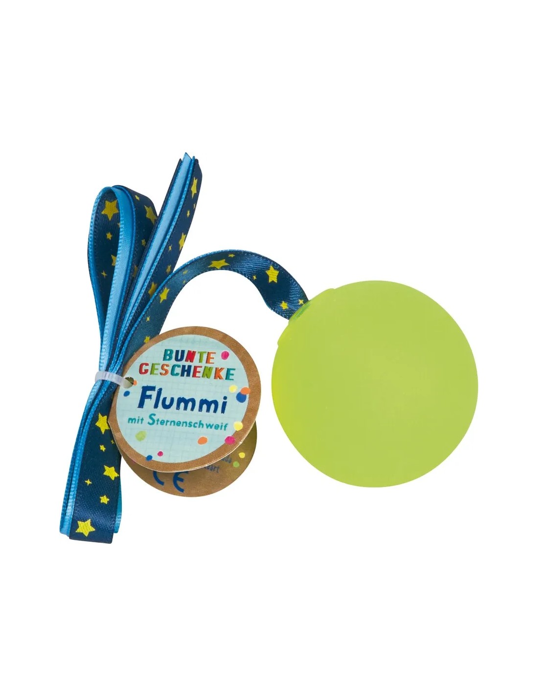 Pelota saltarina con cintas