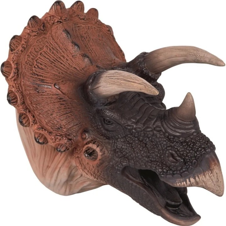Títere de goma Triceratops