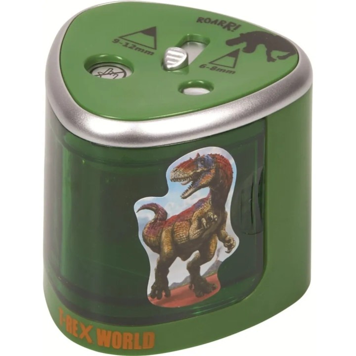 Sacapuntas eléctrico T-Rex World