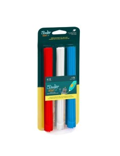 3Doodler Start+ Recambios 75 filamentos (R/B/A)