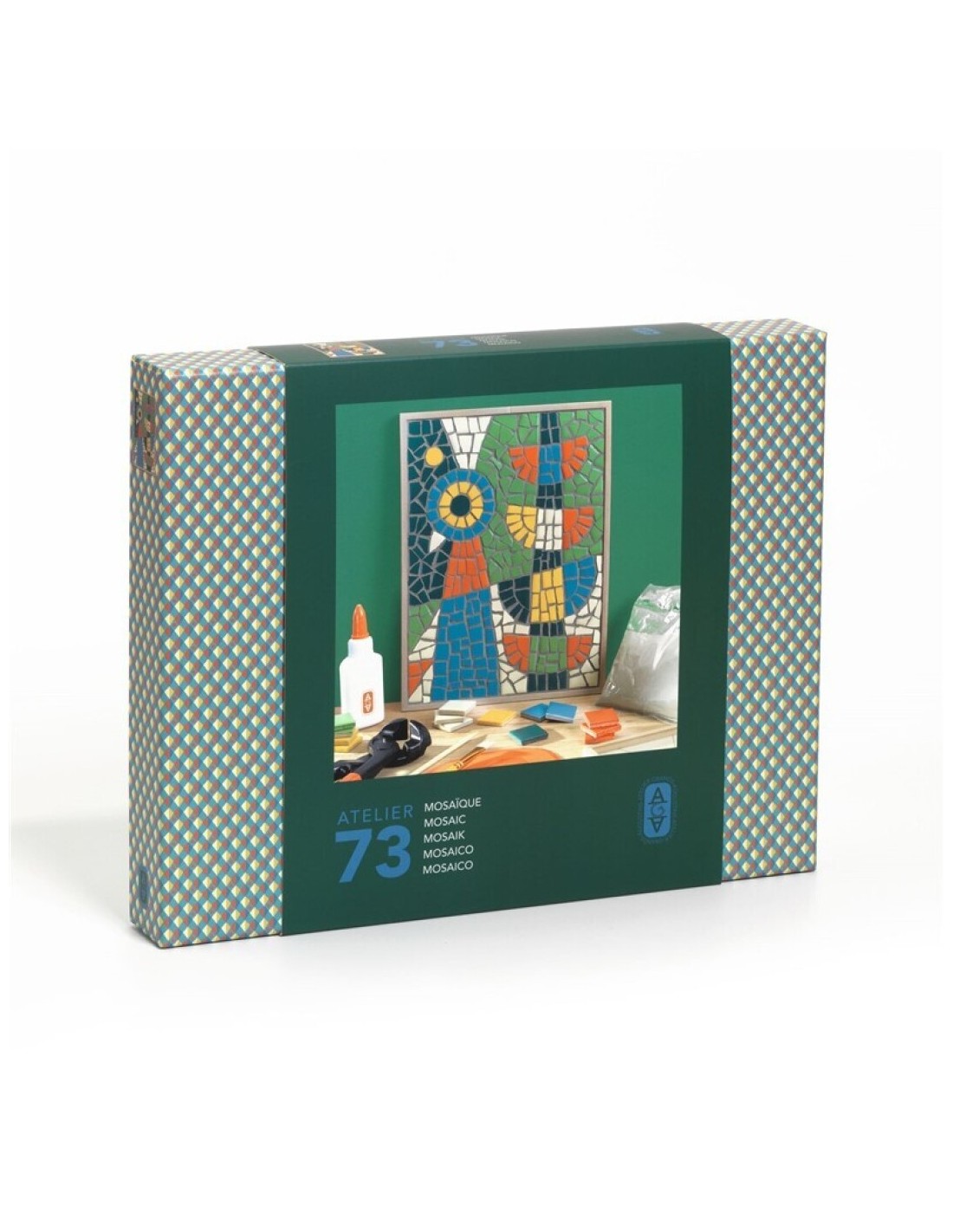 Atelier 73 Mosaico Dibujo Abstracto