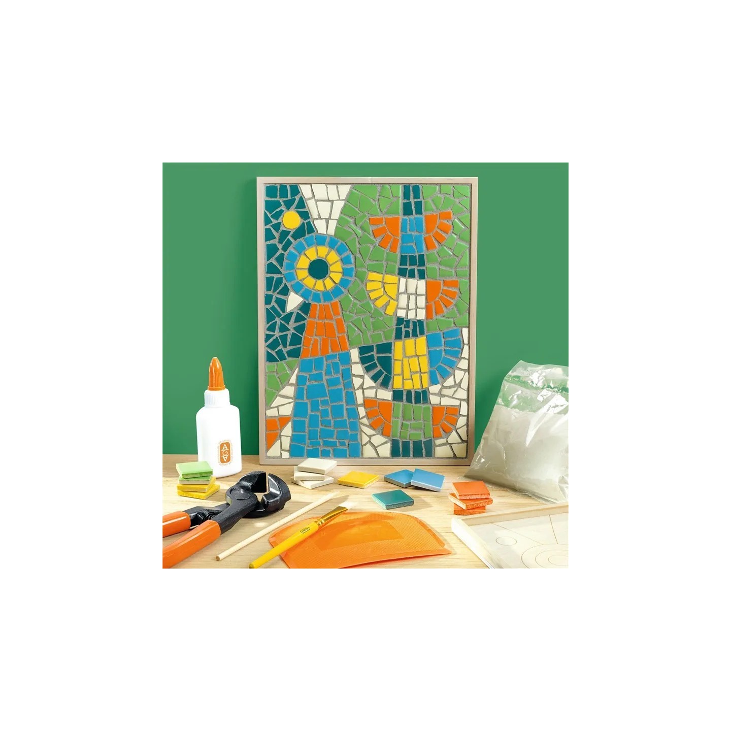 Atelier 73 Mosaico Dibujo Abstracto