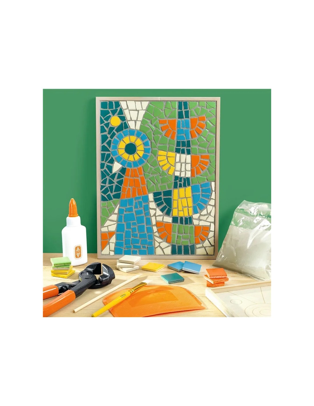 Atelier 73 Mosaico Dibujo Abstracto