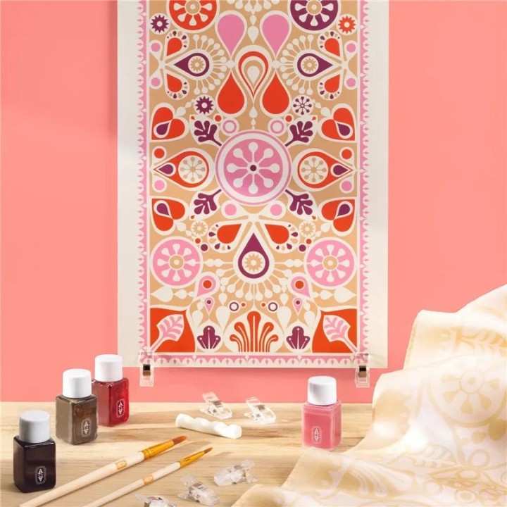 Atelier 11 Pintura en seda Mandala