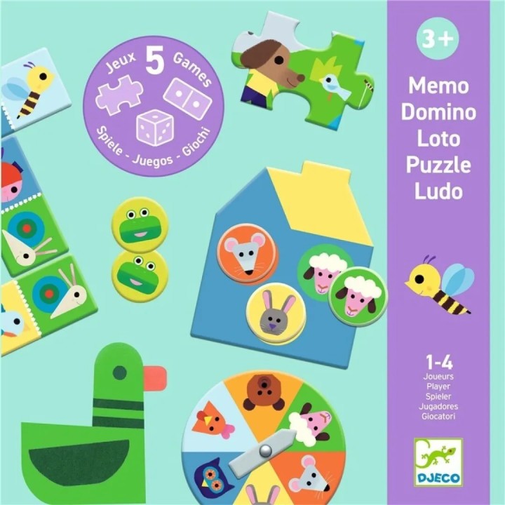 Educativo 5 Juegos En la granja