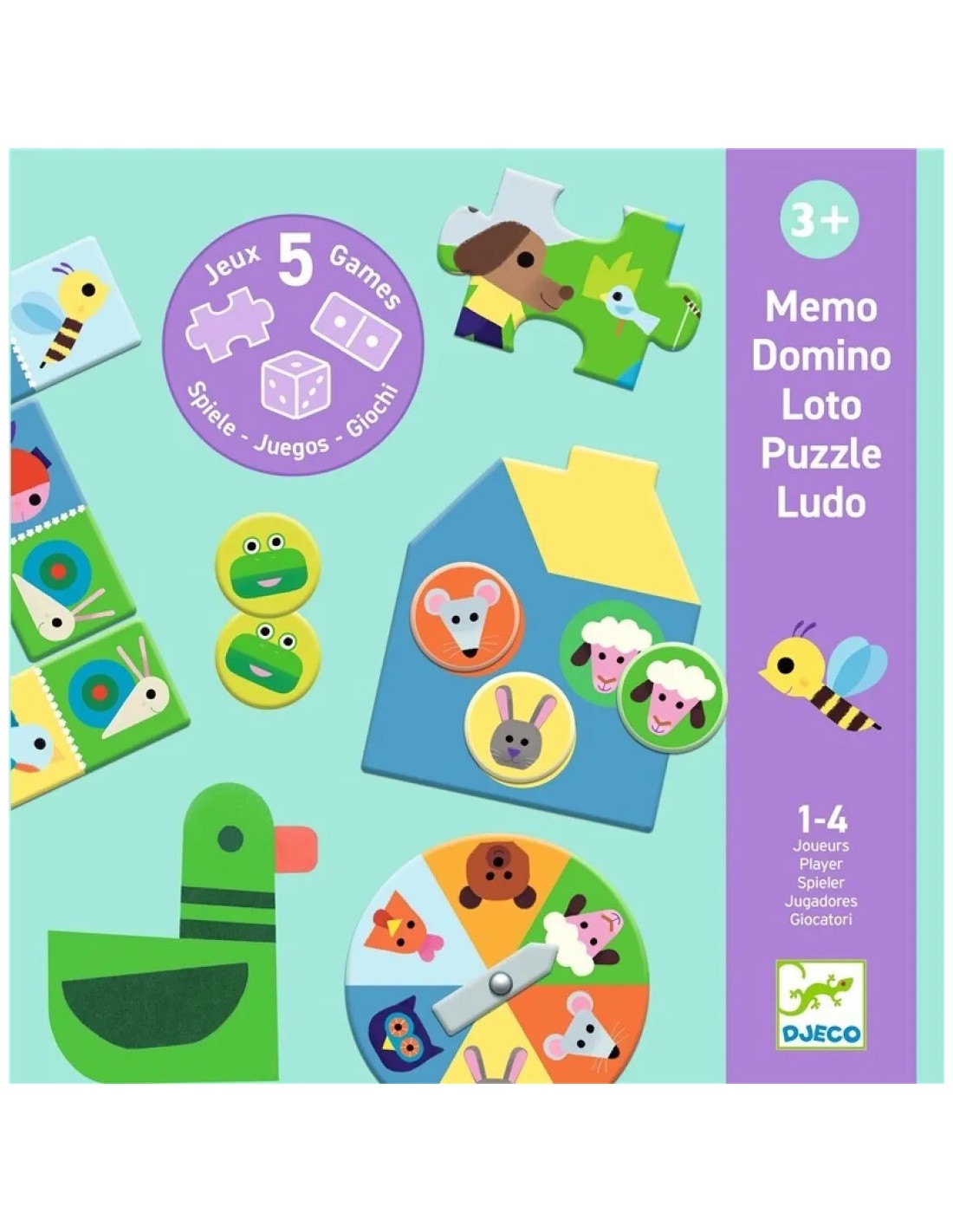 Educativo 5 Juegos En la granja