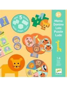 Educativo 5 Juegos Animales salvajes