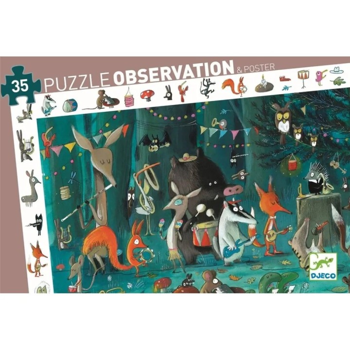 Puzle Observación La Orquesta 35 Piezas