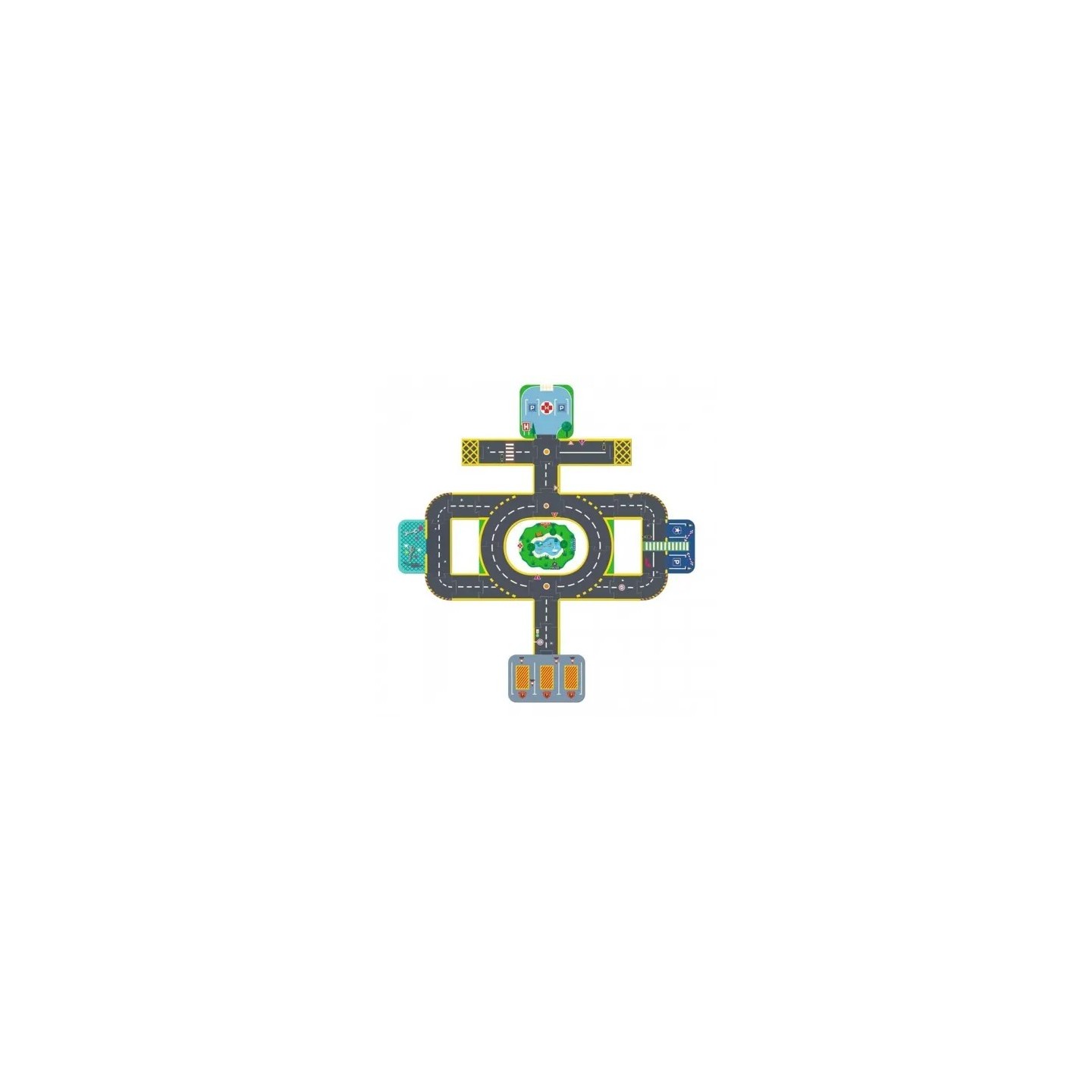 Crazy Motors Puzzl'Up City Gigante 33 Piezas