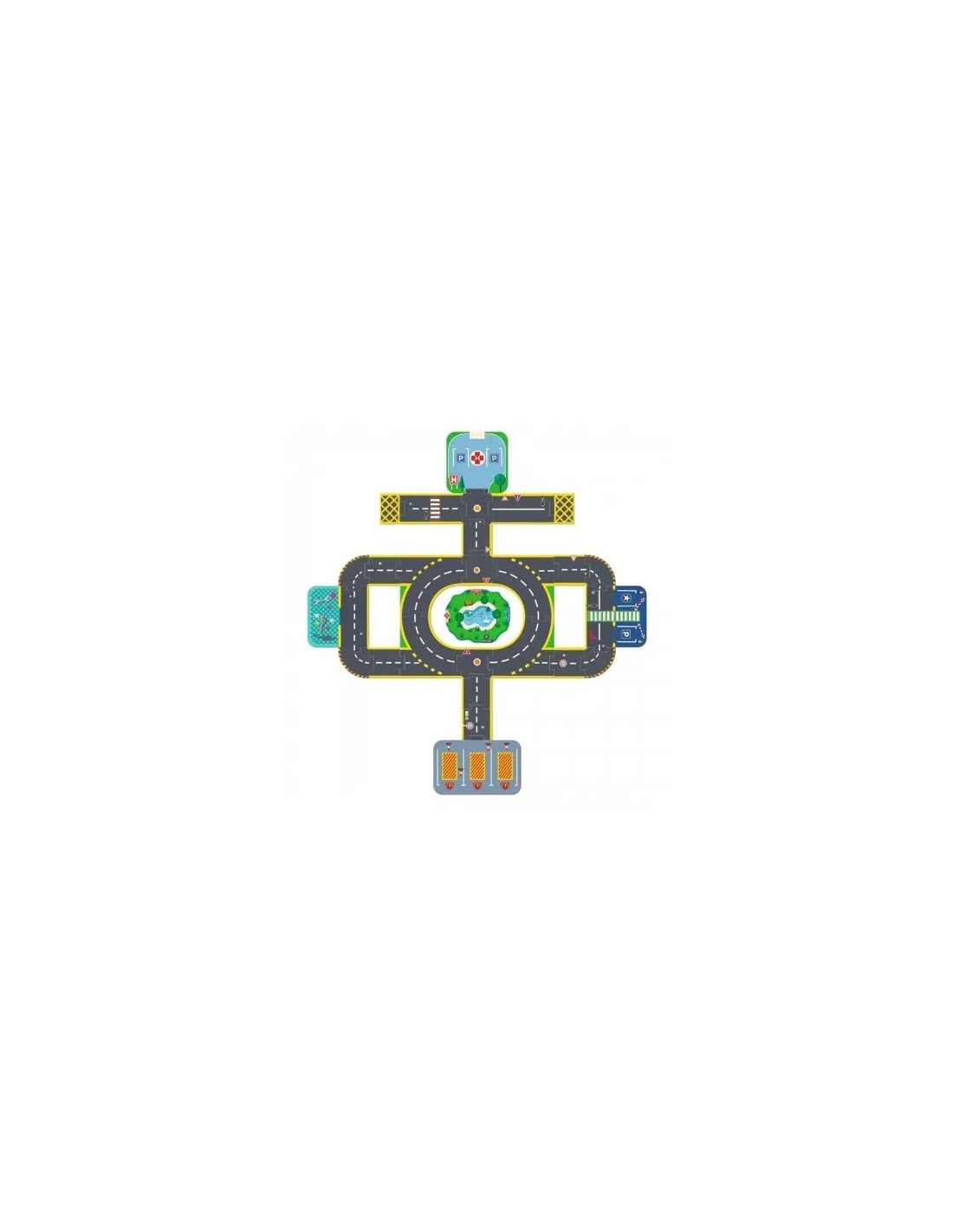Crazy Motors Puzzl'Up City Gigante 33 Piezas