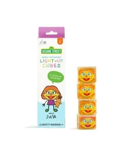 Set 4 cubos con luz Glo Pals Barrio Sesamo - Julia