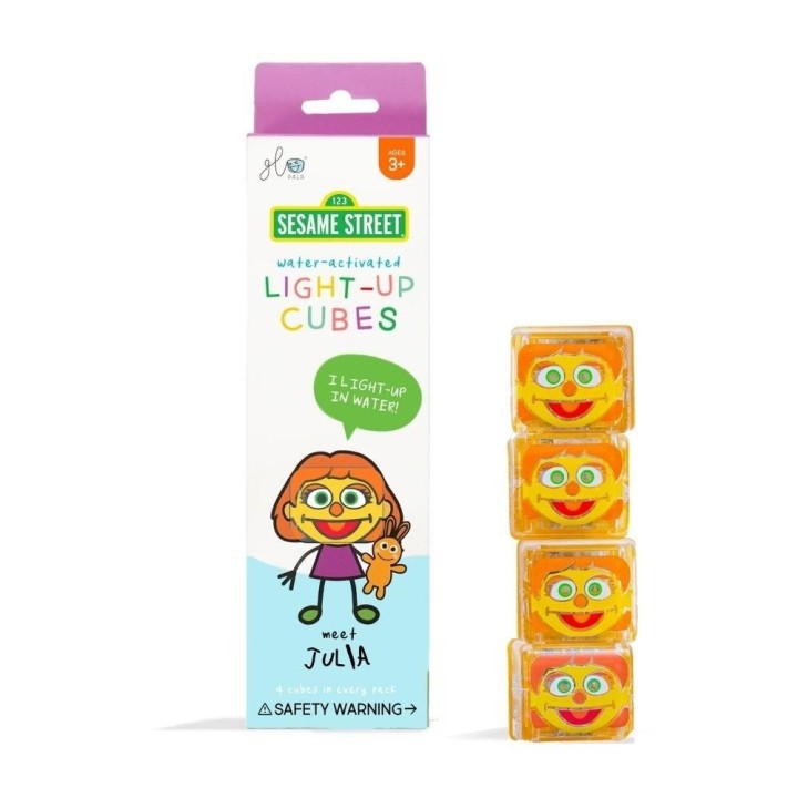 Set 4 cubos con luz Glo Pals Barrio Sesamo - Julia