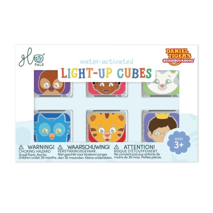 Set 6 cubos con luz Glo Pals Edición Limitada - Daniel Tiger