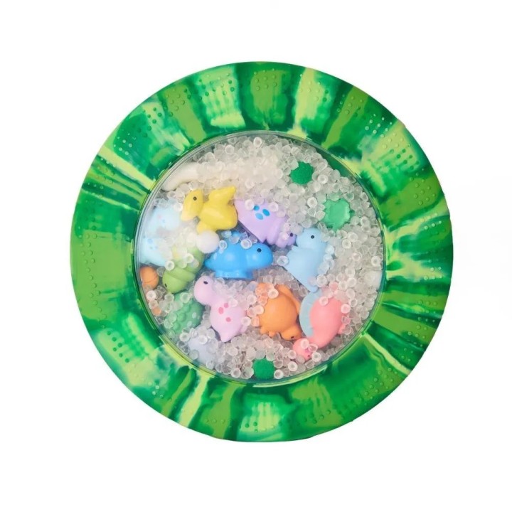 Bolsa Sensorial Peekaboo Dinosaurios