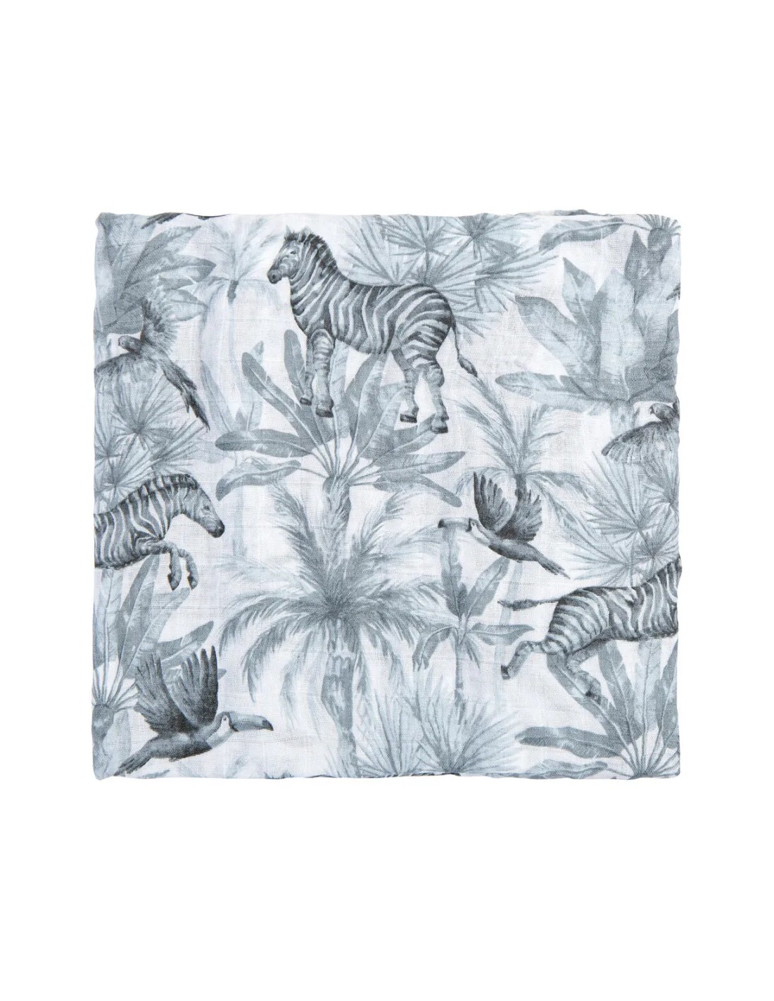 Muselina Bambú 120x120 Zebra