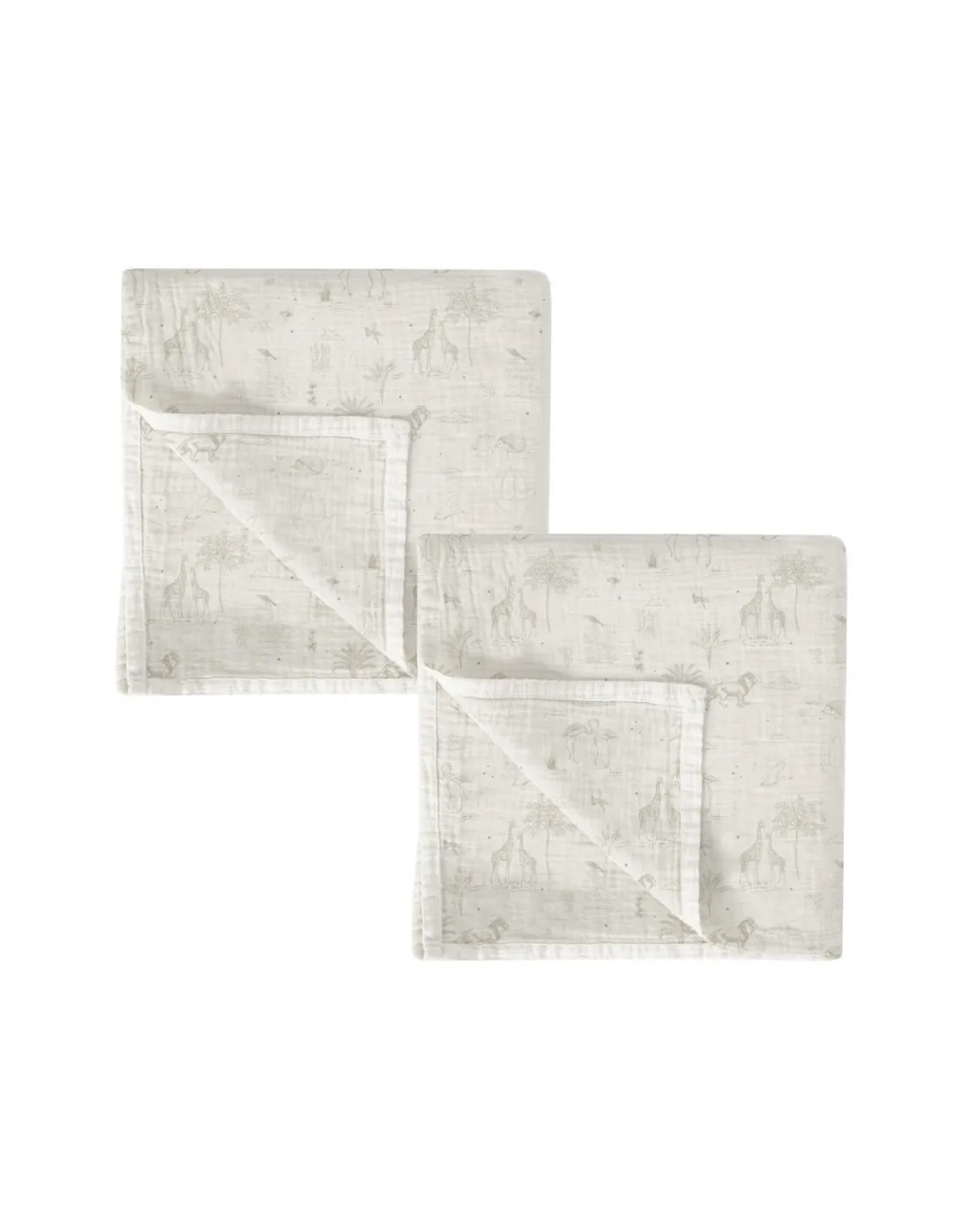 Pack 2 Gasitas Bambú Noe 60x60