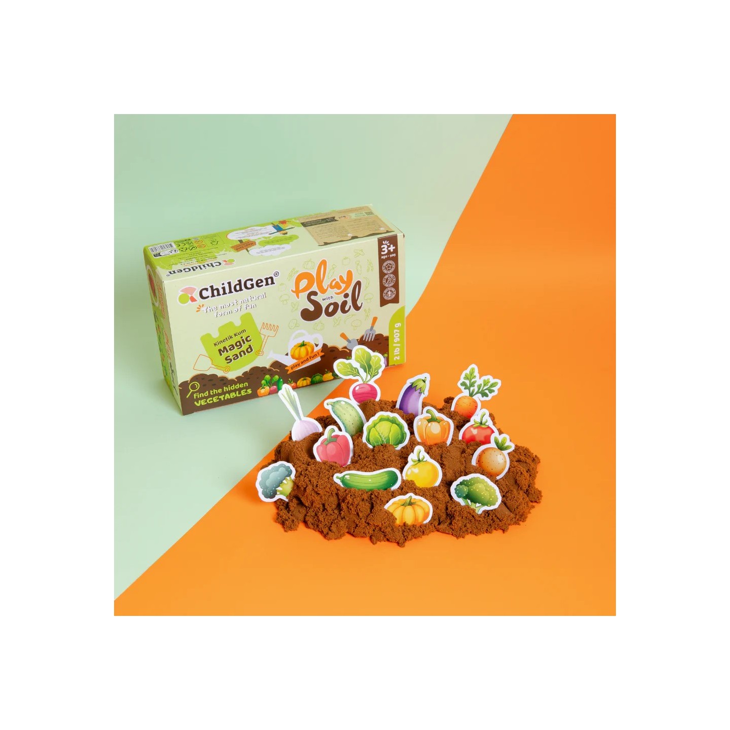 Set cultivo Arena Quinética 900gr