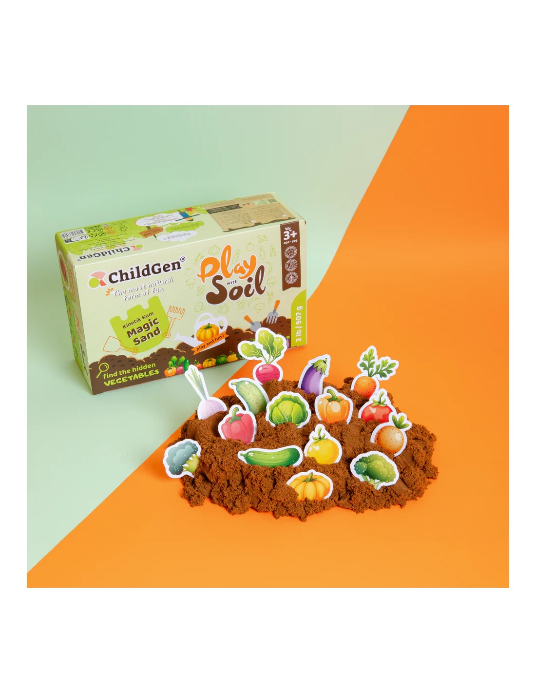 Set cultivo Arena Quinética 900gr