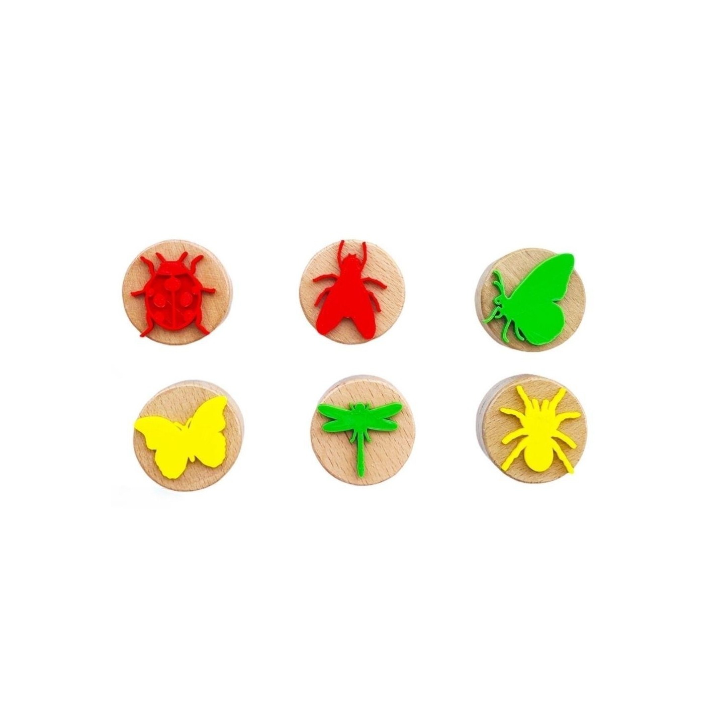 Sellos de Madera Insectos