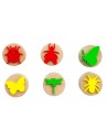 Sellos de Madera Insectos