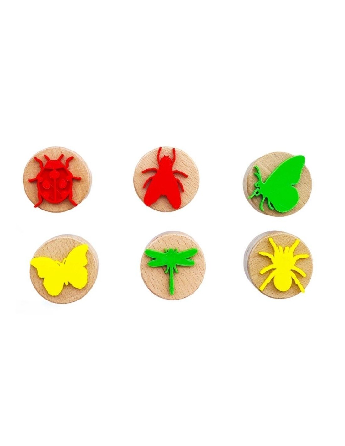 Sellos de Madera Insectos
