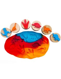 Sellos de Madera Dinosaurios 2
