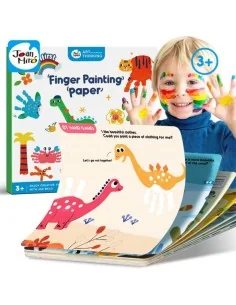 Cuaderno para pintura de dedos